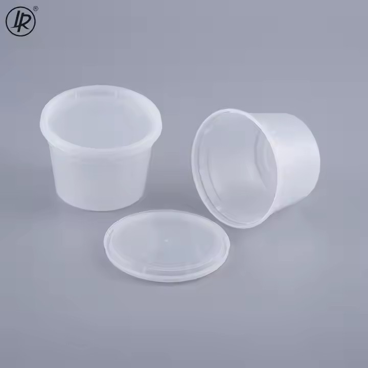 16oz Hot Selling Disposable Meal Prep Plastic Soup Cup Clear Small PP Deli Cup