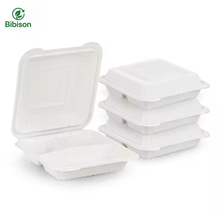 Eco Friendly Meal Boxes Warehouse 9Inch 3Compartment to Go Boxes Restaurant Microwave 22 9 9OZ Take Away Food Containers